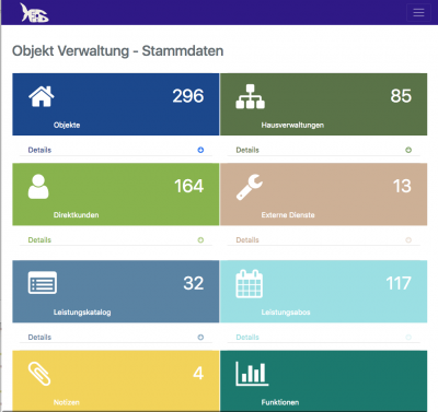 Objekt Verwaltung